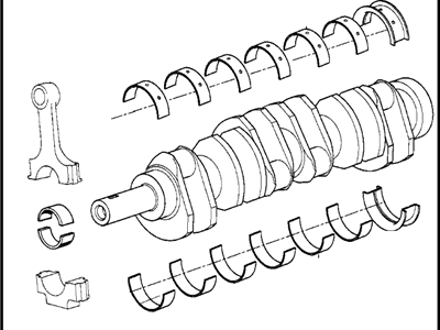 BMW 11-21-1-731-065 Crankshaft