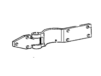 BMW 41-51-1-839-963 Hinge Left