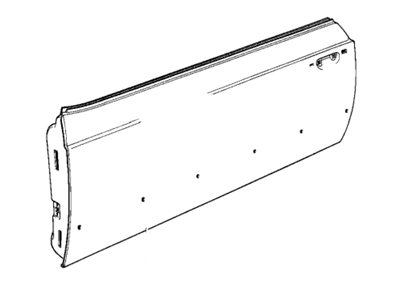 BMW 41-51-1-961-233 Door Front Left