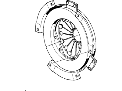 BMW 21-21-1-223-408 PRESSURE PLATE:C218020