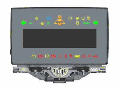 BMW 62-10-8-729-431 INSTRUMENT CLUSTER
