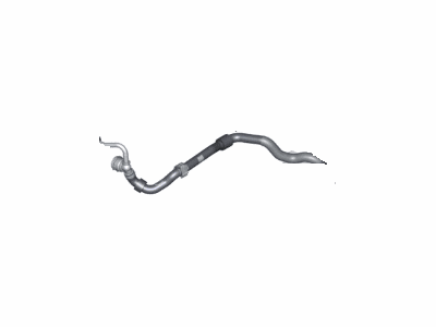 BMW 17-12-8-673-124 Return Coolant Hose