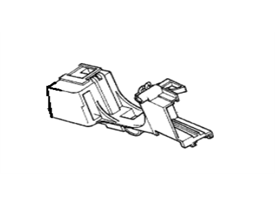 BMW 32-31-1-159-147 Steering Column Switch Bracket