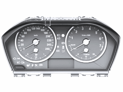 BMW 62-10-6-843-052 Instrument Cluster