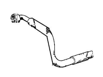 BMW 17-22-1-115-747 Oil Cooling Pipe