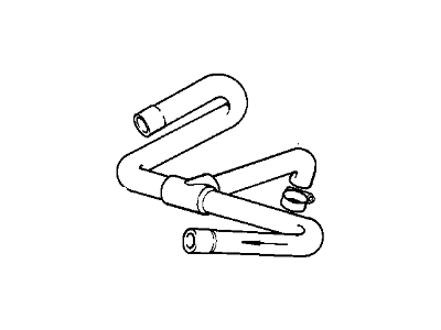 BMW 64-21-8-367-932 Return Hose