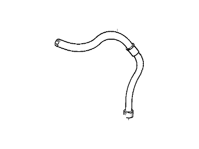 BMW 17-22-1-728-943 Automatic Transmission Oil Cooler Hose