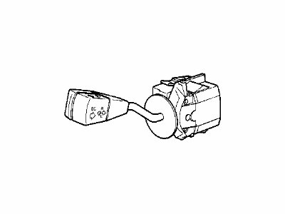 BMW 61-31-1-383-106 Dip-Dim Control Turn Signal Switch