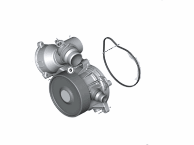 BMW 11-51-8-657-274 Water Pump