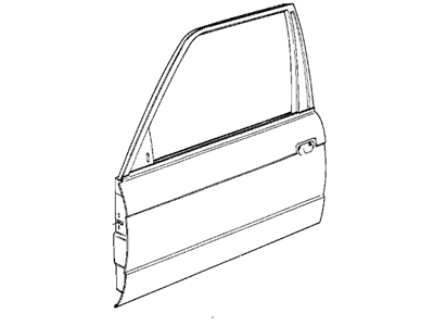 BMW 41-51-1-965-018 Door, Front, Right