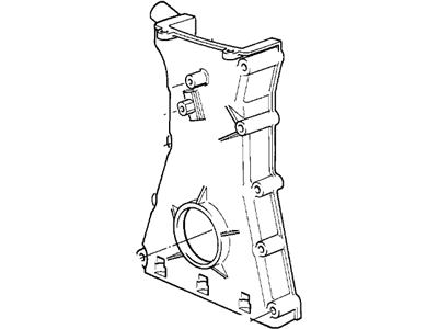 BMW 11-14-1-312-780 Timing Case Cover, Bottom