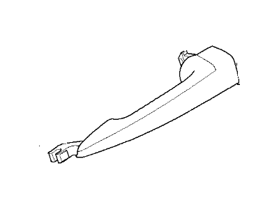 BMW 51-21-7-002-271 Door Handle - Left