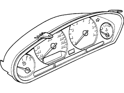 BMW 62-11-8-371-561 Instrument Cluster