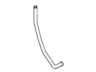 BMW 24-11-1-218-392 Oil Fill-In Tube