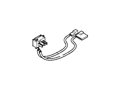 BMW 61-31-8-413-892 Switch For Longitudinal Seat Adjustm., Rhgt