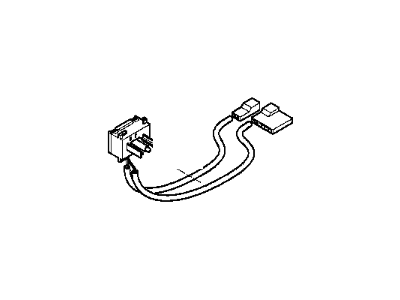 BMW 61-31-8-410-672 Switch For Longitudinal Seat Adjustm., Rhgt