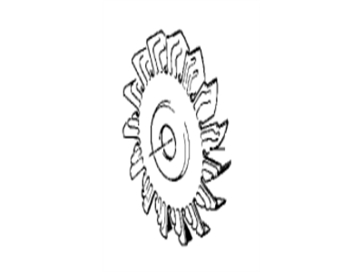 BMW 12-31-1-350-199 Fan Wheel