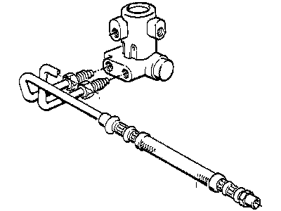 BMW 37-13-1-136-596 Return Pipe