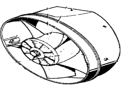 BMW 64-54-1-381-339 Blower Unit