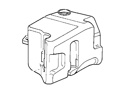 BMW 61-66-1-387-088 Washer Fluid Reservoir