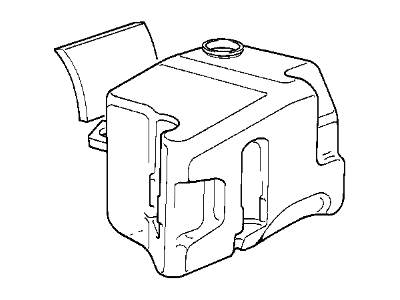 BMW 61-67-8-366-421 Washer Fluid Reservoir