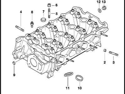 BMW 11-12-1-433-913 Cylinder Head
