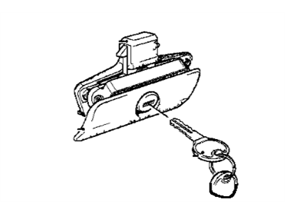 BMW 51-16-9-061-387 Repair.Kit For Lock Cylinder