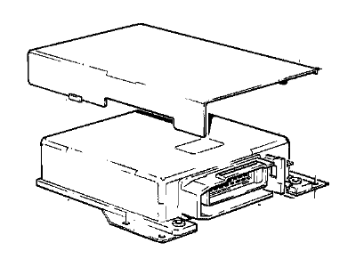 BMW 12-14-0-021-216 Engine Control Module