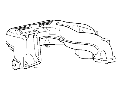 BMW 11-61-1-743-139 Intake Manifold Upper Part