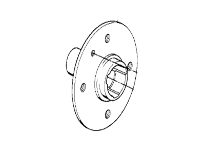 BMW 31-21-1-130-549 Wheel Hub