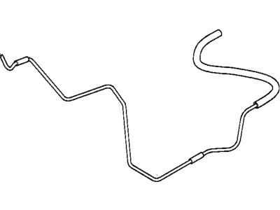 BMW 13-32-1-437-692 Vacuum Pipe