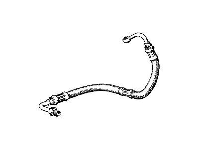 BMW 32-41-1-118-567 Pressure Hose Assembly