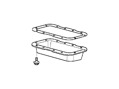 BMW 24-11-7-519-543 Oil Pan
