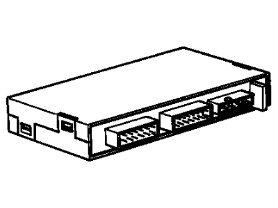 BMW 65-75-1-387-954 Control Module Unit