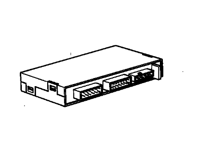 BMW 65-75-8-368-680 Control Module Unit