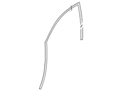 BMW 51-33-7-179-429 Window Guide, Left Front Door