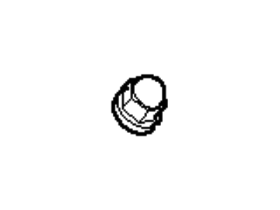 BMW 12-42-1-438-388 Cap Nut
