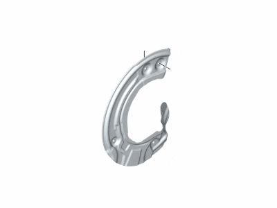 BMW 34-10-6-861-797 Protection Plate Left