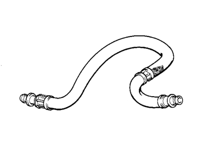 BMW 11-42-1-704-800 Pressure Hose Assy Outlet
