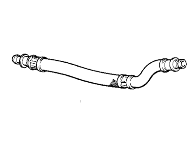 BMW 11-42-1-704-799 Pressure Hose Assy Inlet