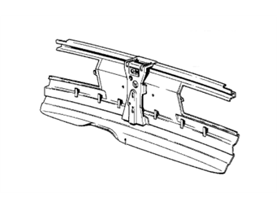 BMW 41-34-1-877-026 Tail Panel