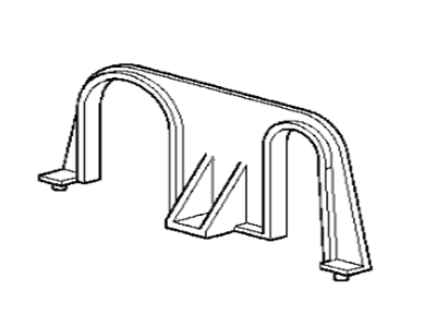 BMW 12-52-1-711-244 Bracket, Cable Harness