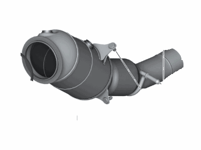 BMW 18-32-8-627-722 Catalytic Converter