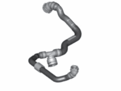 BMW 17-12-8-669-124 COOLANT RETURN LINE