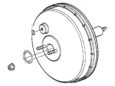 BMW 34-33-1-160-625 Power Brake Booster