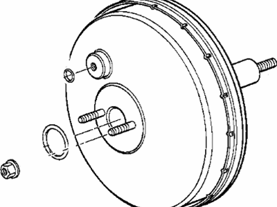 BMW 34-33-1-160-629 Power Brake Booster