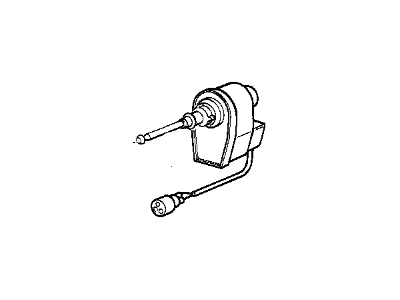 BMW 67-16-8-360-636 Headlight Vertical Aim Control