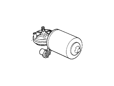 BMW 61-63-8-363-512 Windshield Wiper Motor
