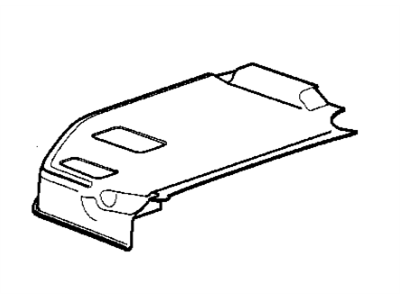 BMW 51-45-1-977-100 Trim Panel Lower Right