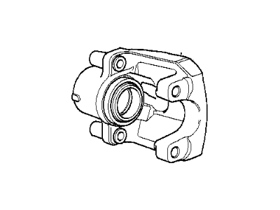 BMW 34-21-1-160-334 Brake Caliper Right